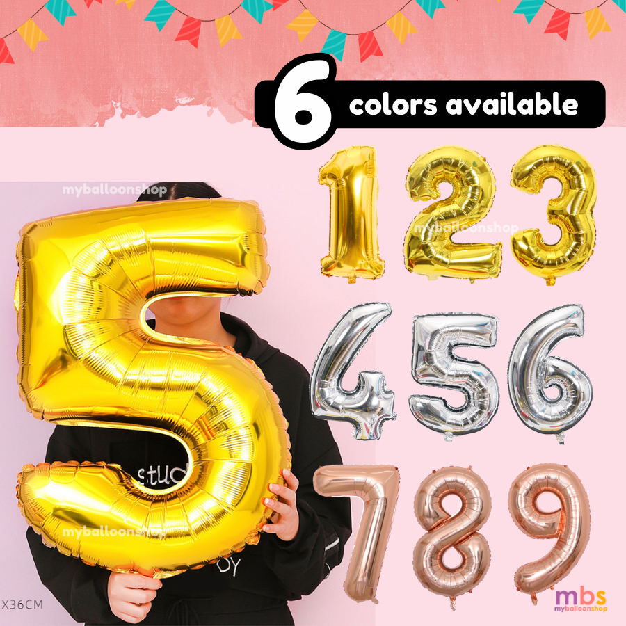 24 inch Number [0-9] ALL COLORS