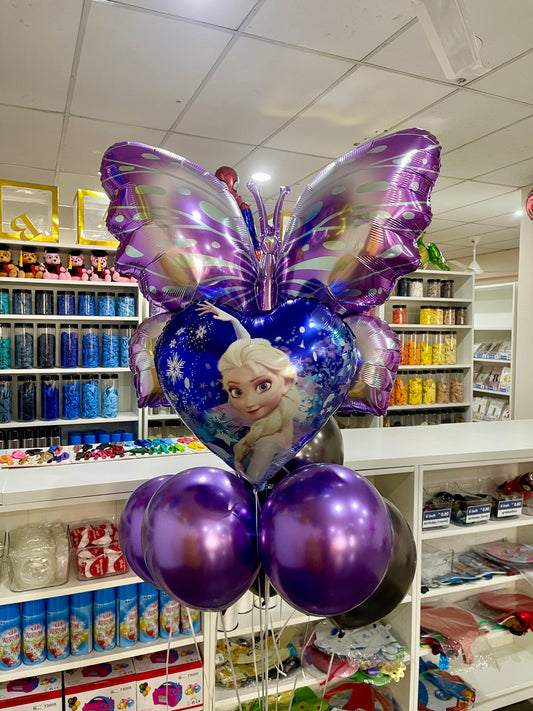 Frozen Butterfly Fantasy Balloon Set