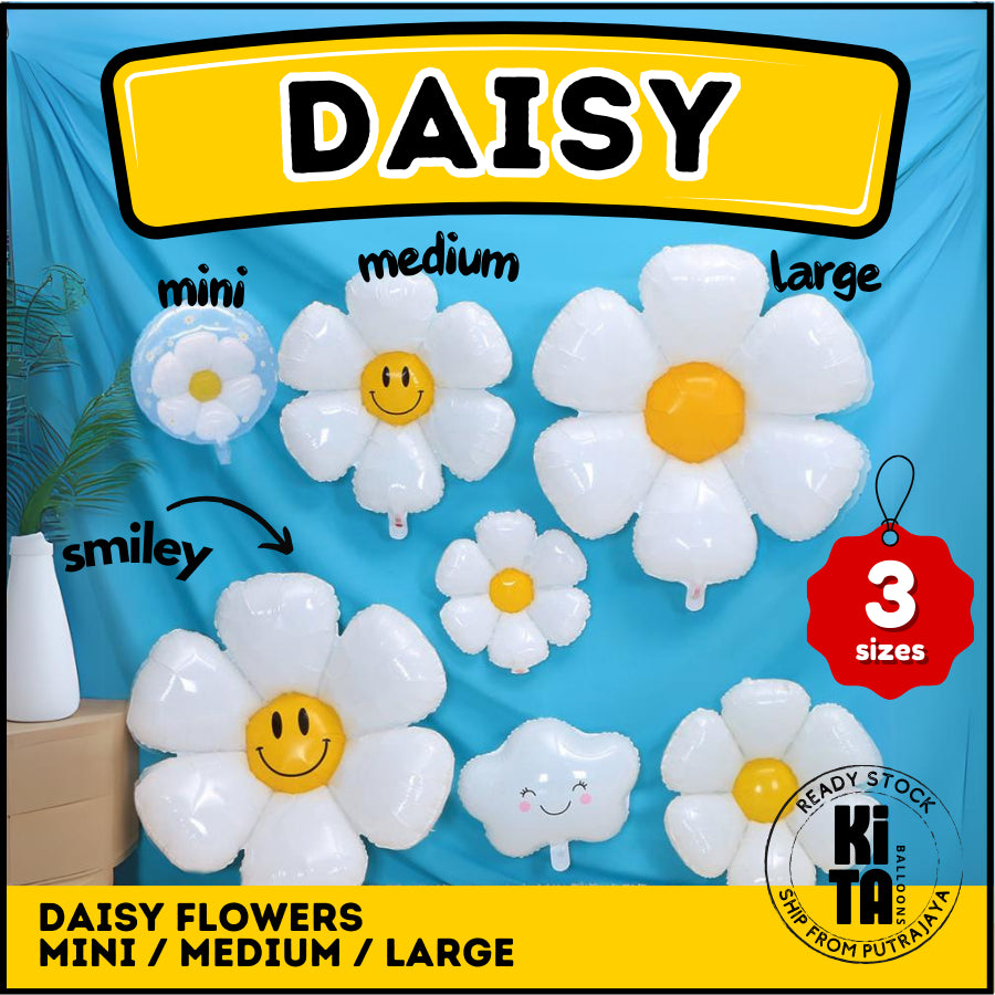 Daisy Flower Balloons