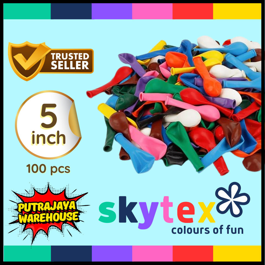 [100 pcs] - 5 inch SKYTEX