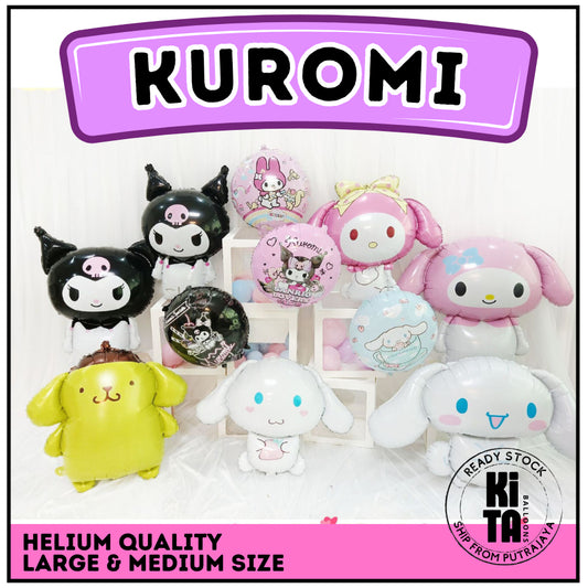 Belon Kuromi Melody Cinnamoroll Hello Kitty Pompompurin